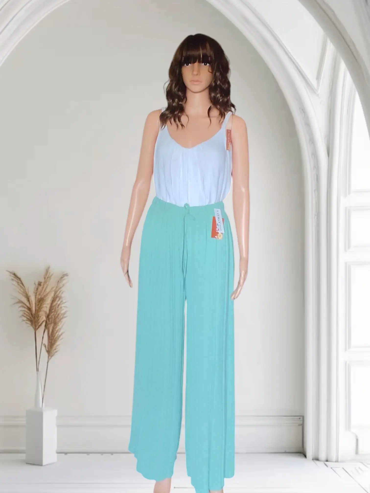 Pantalon plissé "Rio"